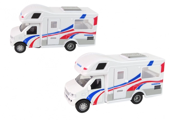 Mini camper cu propulsie prin frecare