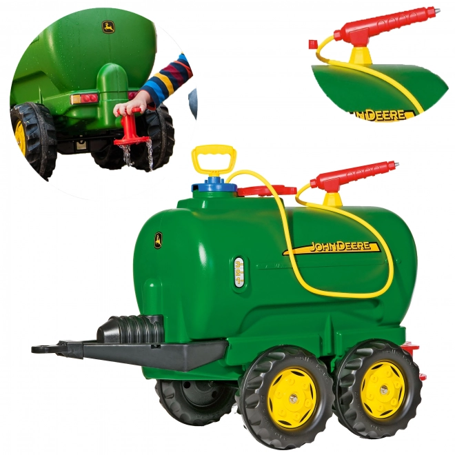 Cisternă John Deere pentru copii cu pompă