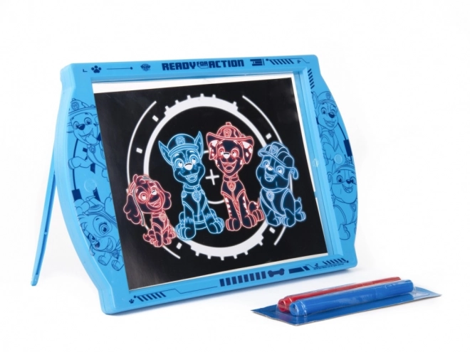 Tablă de desen iluminată Paw Patrol