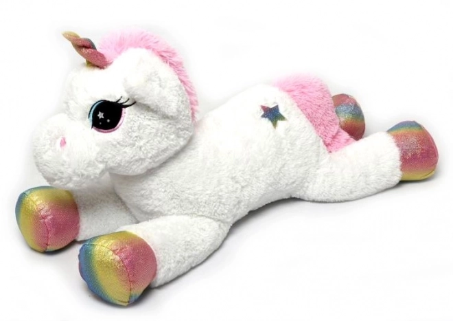 Unicorn alb, 85 cm