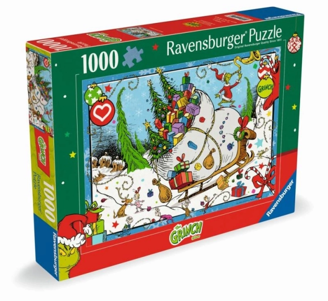 Puzzle 1000 de piese Grinch