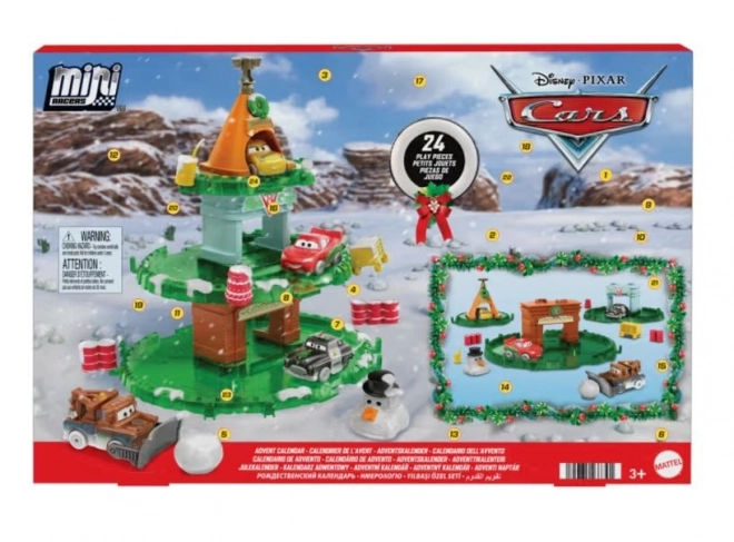 Calendar advent Cars cu mini mașinuțe 2024