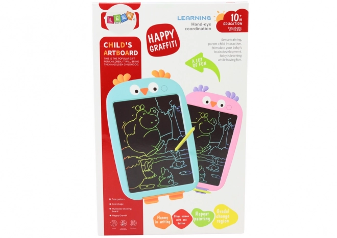 Tablet graficzny pentru desene cu stilou imaginea cu pasăre albastru