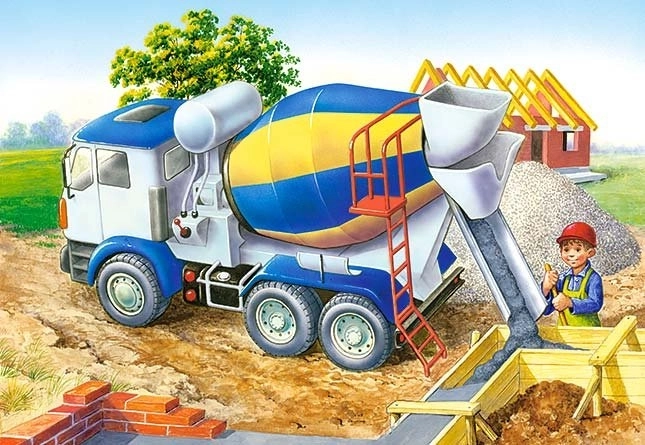 Puzzle Betonier pe 0ierie 60 piese