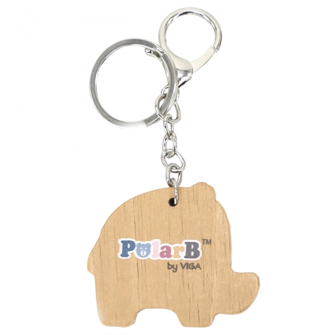 Breloc din lemn elefant PolarB