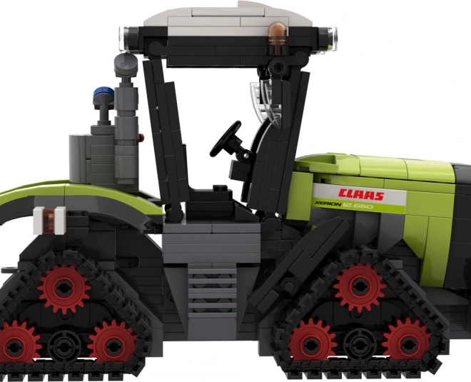 Set de construcție BRIXIES Plus Claas Xerion 12.650 Terra Trac tractor pe șenile