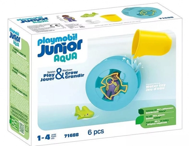 Set cu figurina Junior Aqua - Moara de apă cu rechin mic