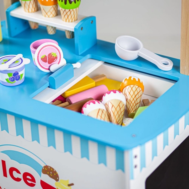 Bigjigs Toys Cărucior pentru înghețată