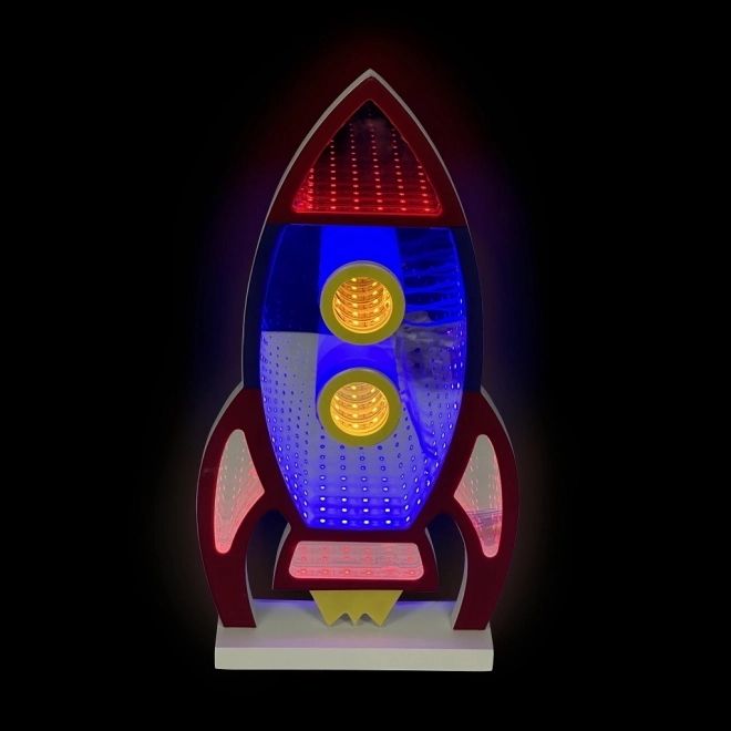 Lampa LED Neon Rachetă 2Kids Toys