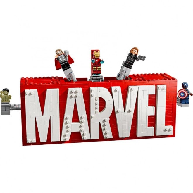 Set de construcție super-eroi MARVEL cu minifigurine