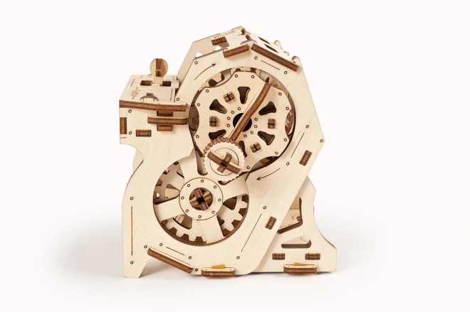 Puzzle Mecanic 3D din Lemn Cu Cutie de Viteze Educațională UGEARS