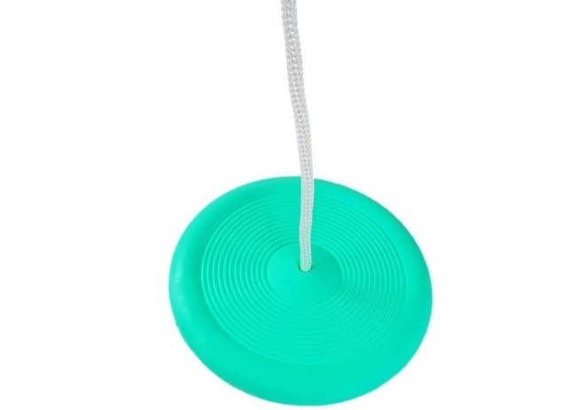 Leagăn pentru grădină pentru copii cu disc rotund 423 verde