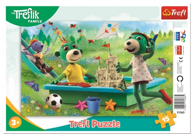 Puzzle Trefl cu Cătelul Treflik