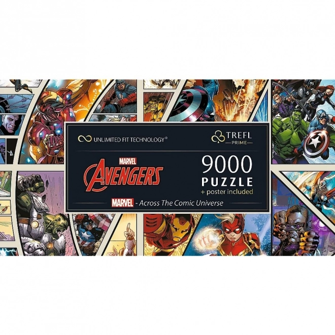 puzzle Trefl Avengers Marvel: universul benzilor desenate