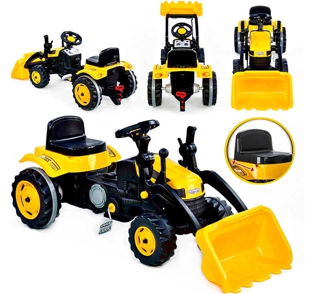 Tractor cu pedale și buldozer Woopie