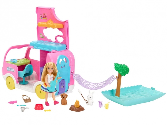 Set de joacă Camper Chelsea BARBIE