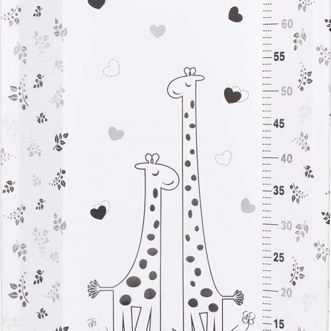 Cadă cu pernă pentru schimbat și suport Aqua Giraffe de la Chipolino
