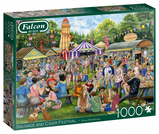 Puzzle FALCON Slavnostul Cârnaților și Cidrului 1000 Piese