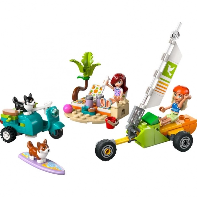 Lego Friends aventura cu câini surferi și scuter