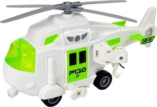 Troliu funcțional cu cârlig pe elicopter