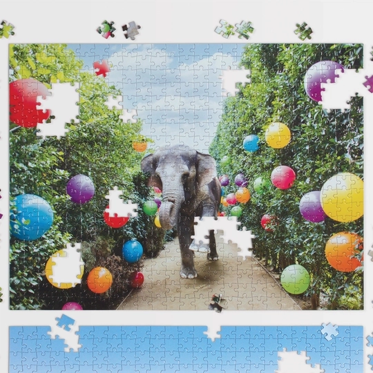 Puzzle dublu față Parcul Gray Malin