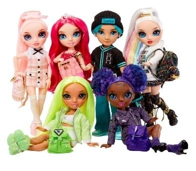 Păpușa ediție specială Rainbow High Junior Holly DeVious