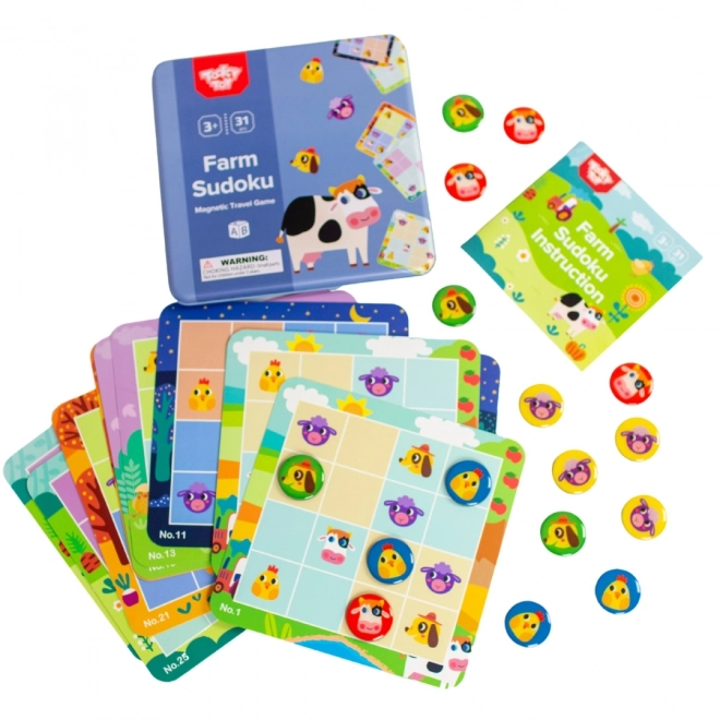 Sudoku Ferma pentru copii Tooky Toy