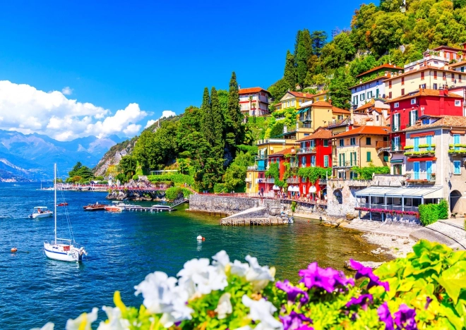 Puzzle Lacul Como, Italia 1000 piese
