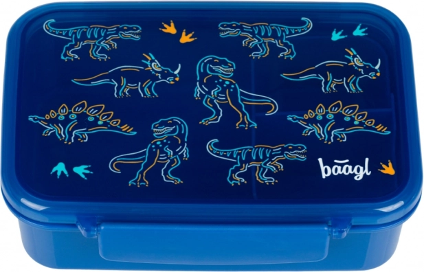 Cutie de gustări BAAGL cu compartimente Dino