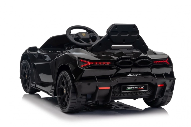 Mașinuță electrică pentru copii Lamborghini Revuelto negru