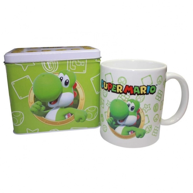 Cana și pușculița Super Mario Yoshi