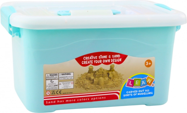 Set de nisip magic roz 3kg cu accesorii