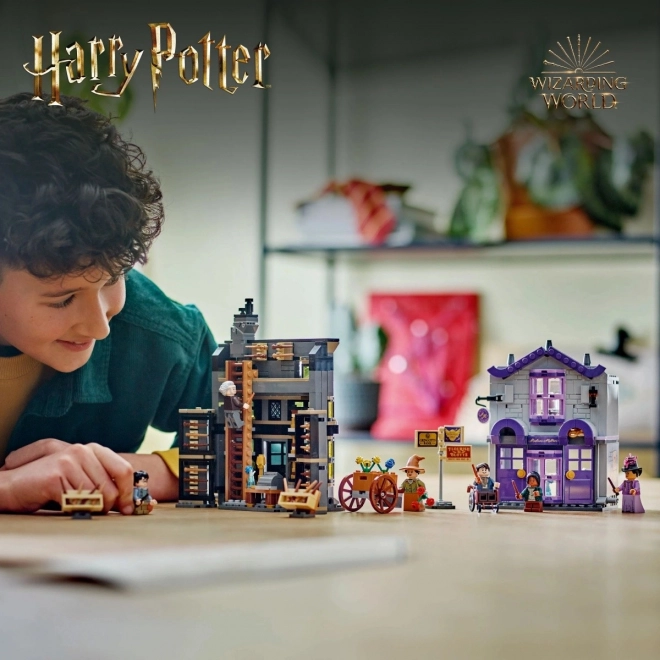 Lego Harry Potter Magazinul Ollivander și Madame Malkin