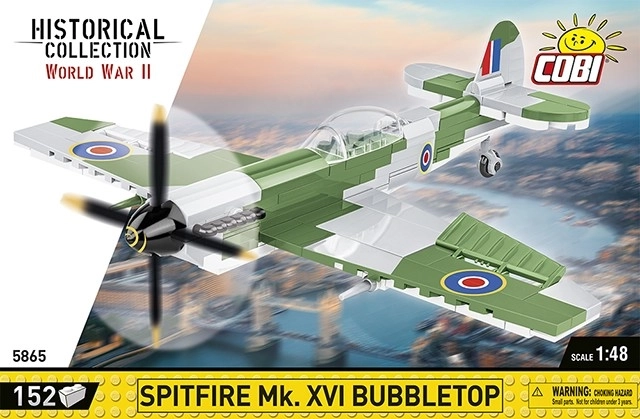 Model Spitfire Mk. XVI bubbletop din Cobi