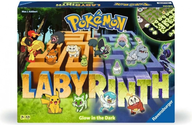 Labyrinth Pokémon luminiscent joc de masă RAVENSBURGER