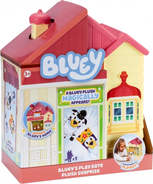 Casă de surprize cu pluș Bluey