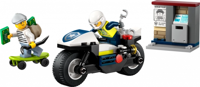 Lego City Poliție: Urmărire pe motocicletă