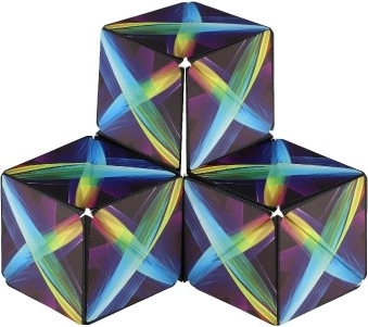 Cubul puzzle magnetic curcubeu