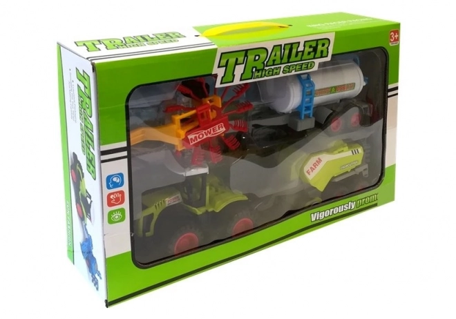 Set vehicule agricole tractor și echipamente