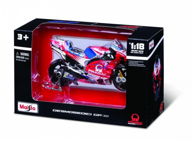 Model metalic Ducati Pramac Racing scară 1/18