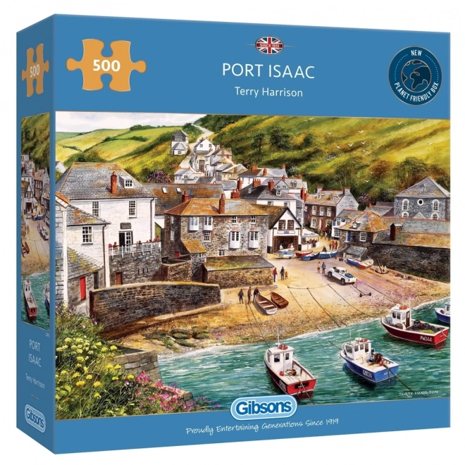 Puzzle GIBSONS Port Isaac, Cornwall 500 piese