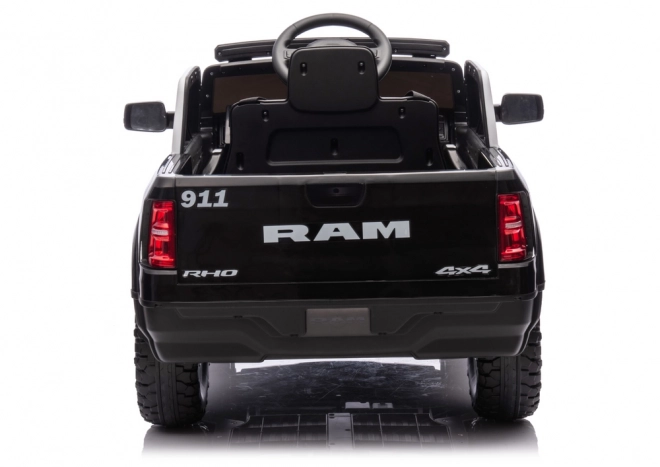 Mașină Electrică pentru Copii Dodge Ram Poliție Negru