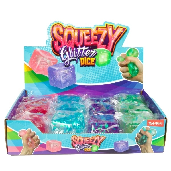 Cub antistres squeezable cu slime