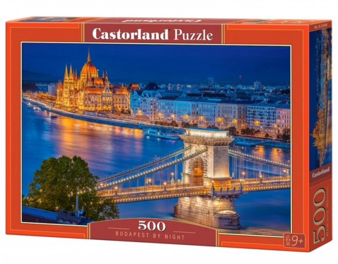 Puzzle 500 de piese Budapesta de Noapte