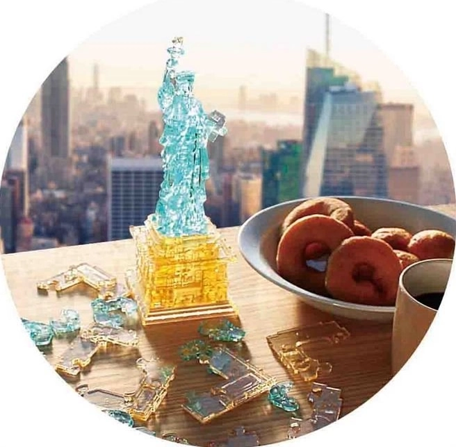 Puzzle 3D detaliat Statuia Libertății