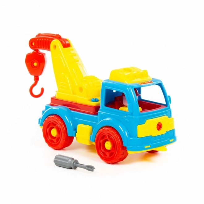 Macara remorcher transport jucării de asamblat