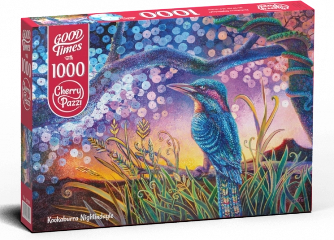 Puzzle 1000 piese cu pasărea Ledňáček de la Cherry Pazzi