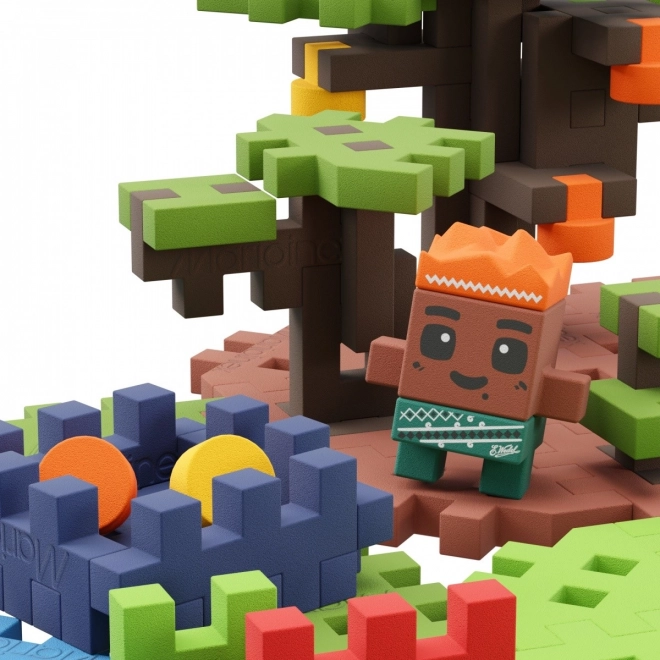Set construcție Mini Waffle Plantatia de cacao
