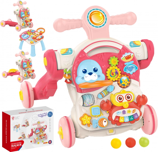 Premergător interactiv multifuncțional 4în1 WOOPIE pentru copii