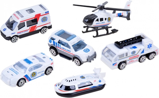 Set realist de vehicule de intervenție